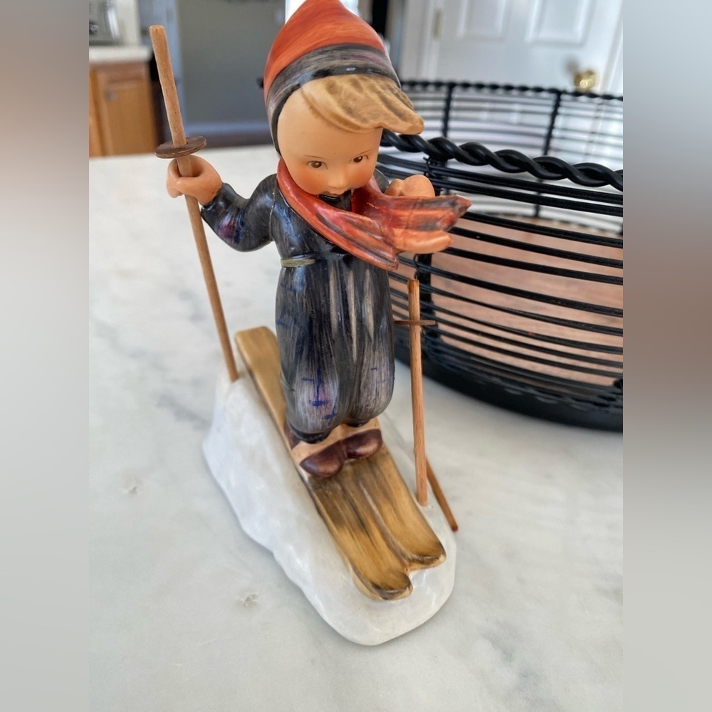 Hummel Figurine Skier